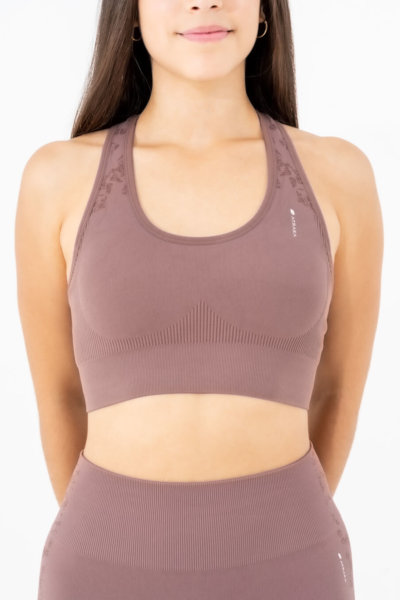 Atraka Seamless Sports Bra Coffee