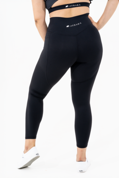 Lina Butter-Soft Pocket Leggings Black