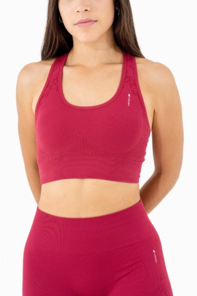 Atraka Seamless Sports Bra Raspberry